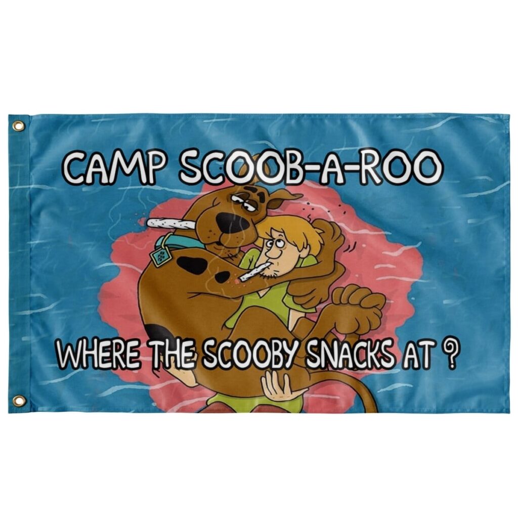 SCOOBY-DOO FLAG