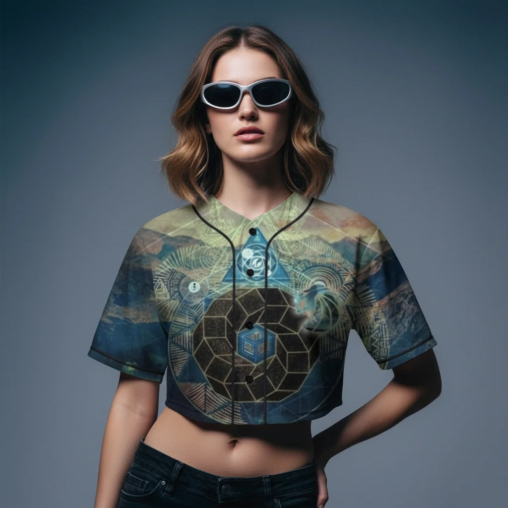 Seven lions Geometric Crop Top Jersey