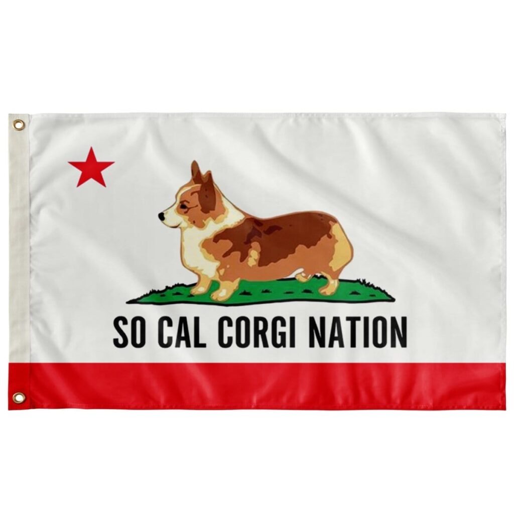 SO CAL CORGI FLAG