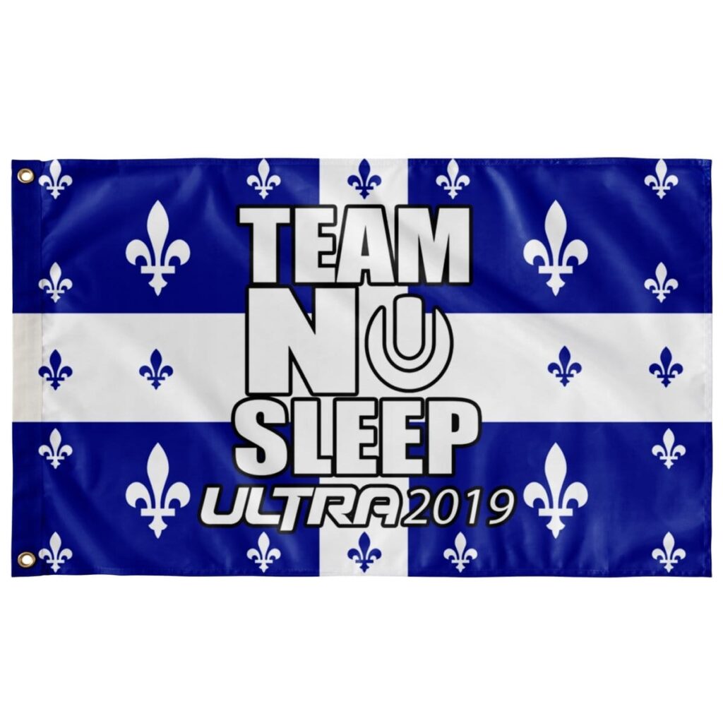 TEAM NO SLEEP QUEBEC FLAG FOR ULTRA FE…