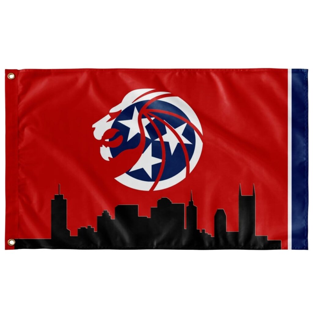 TENESSE SEVEN LIONS FLAG