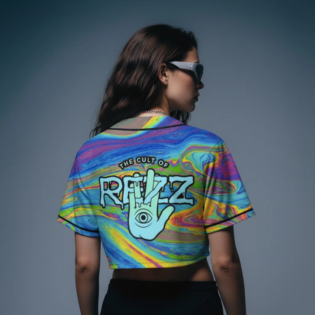 REZZ Psychedelic Crop Top jersey
