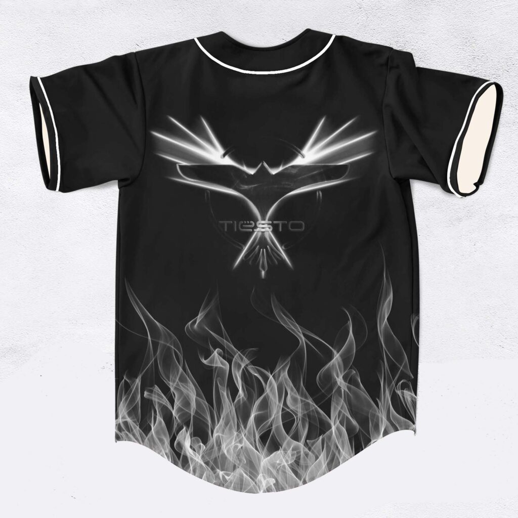 Tiesto rave baseball jersey for edm fe…