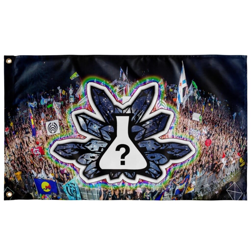 TRIPPY RAVE FLAG MAINSTAGE