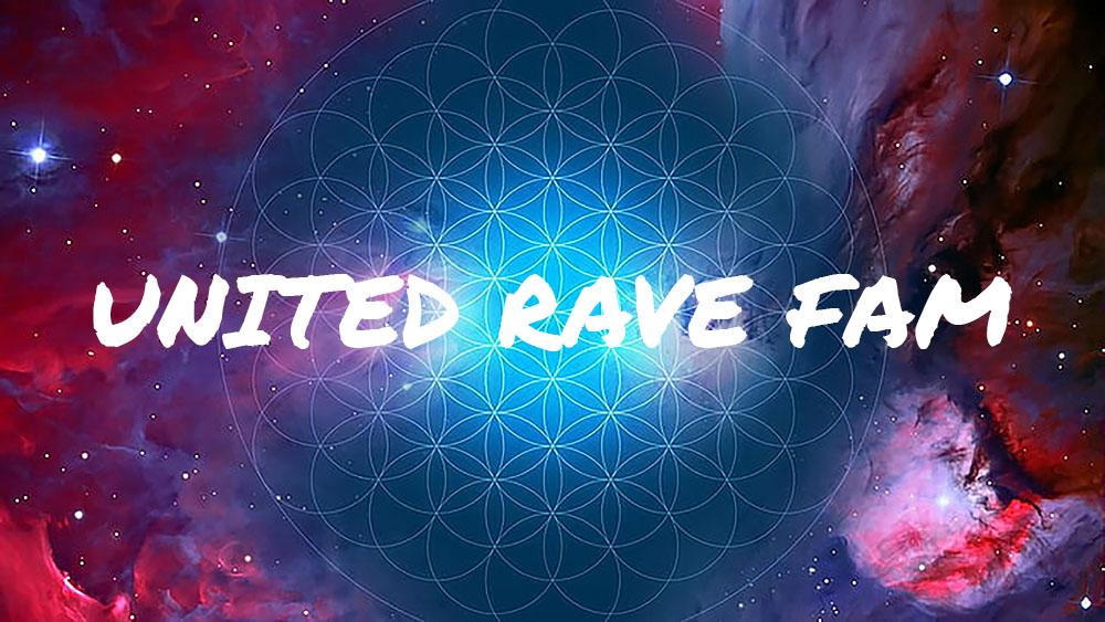 UNITED RAVE FAM FLAG