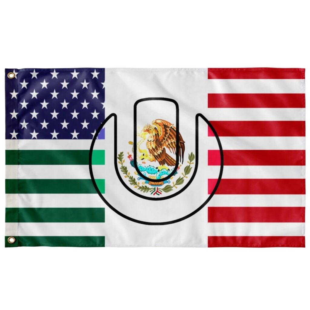 USA MEXICO ULTRA FLAG
