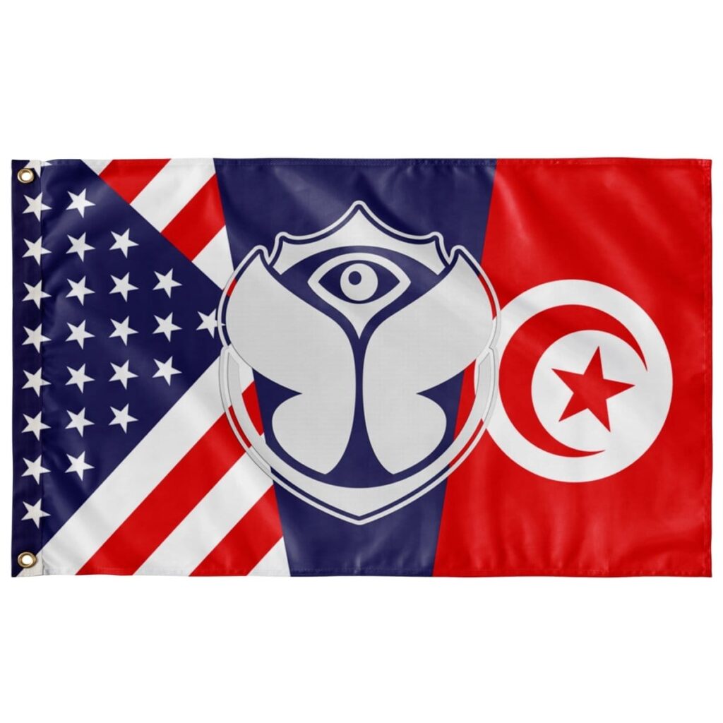 USA TUNISIA FLAG FOR TML