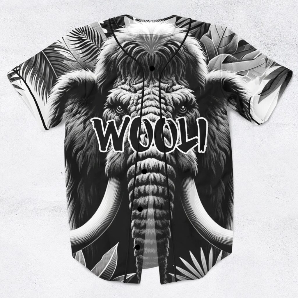 Wooli black & white tropical rave base…