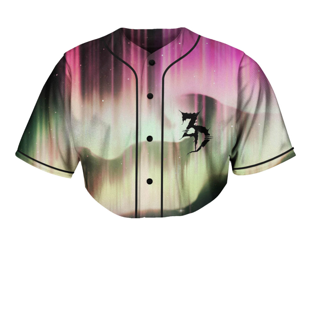 Zeds Dead Northern Lights crop top jer…
